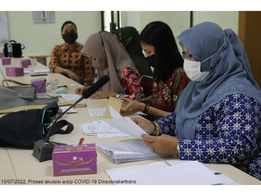 Penyelamatan Arsip Corona Virus Disease 19 (Covid-19) Di Kota Yogyakarta