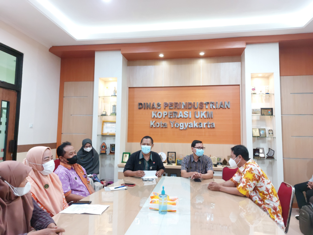 Dinas Perpustakaan dan Kearsipan Kota Yogyakarta Kerahkan Tim SAGITA  di Dinas Perindustrian Koperasi Usaha Kecil dan Menengah Kota Yogyakarta
