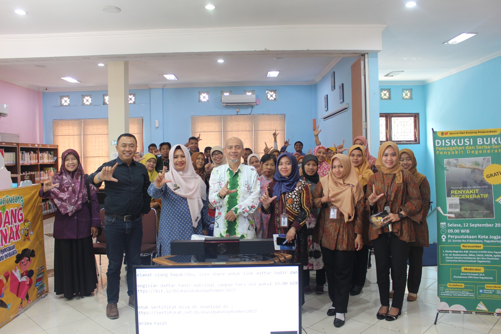 Tingkatkan Literasi Kesehatan Masyarakat, DPK Kota Yogyakarta Selenggarakan Diskusi Buku