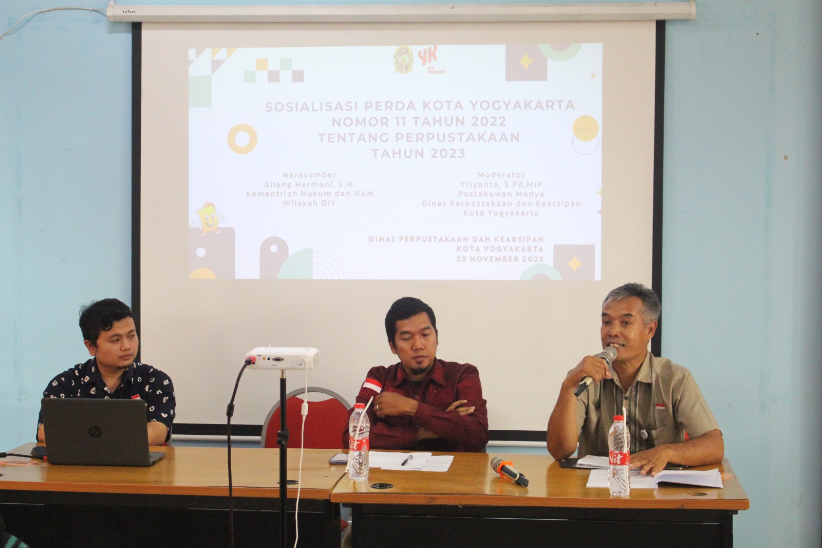 Sosialisasi Peraturan Daerah Kota Yogyakarta Nomor 11 Tahun 2022 tentang Perpustakaan