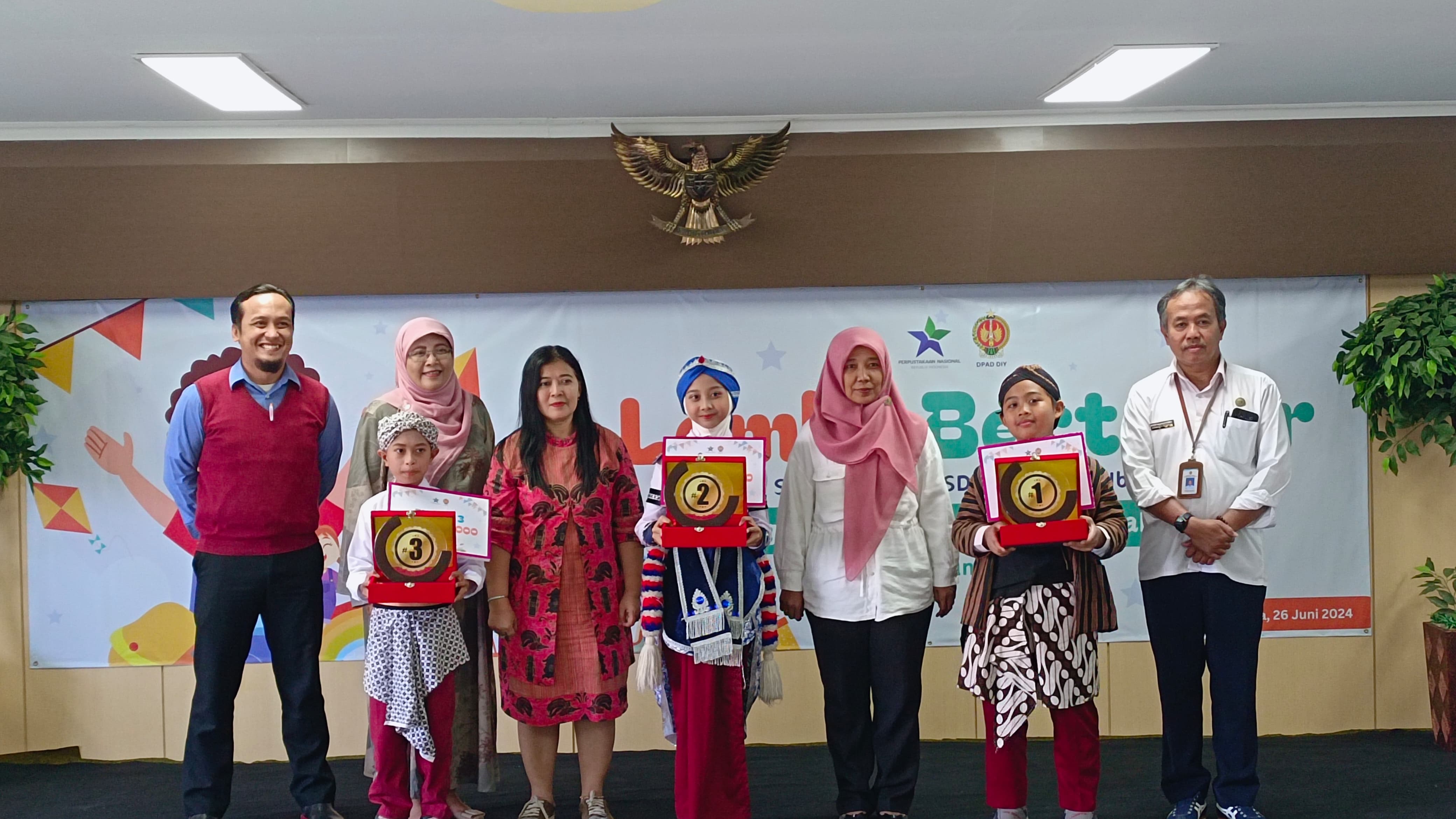 Raih Juara 1 Lomba Bertutur, Perwakilan Kota Yogyakarta Melaju ke Tingkat Nasional