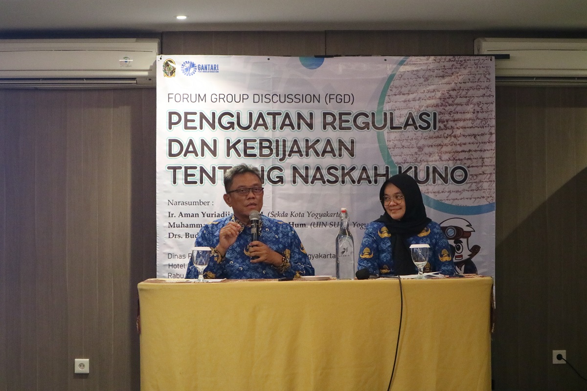 Kuatkan Dukungan Stakeholder Pelestarian  dan Pendayagunaan Naskah Kuno, DPK selenggarakan FGD